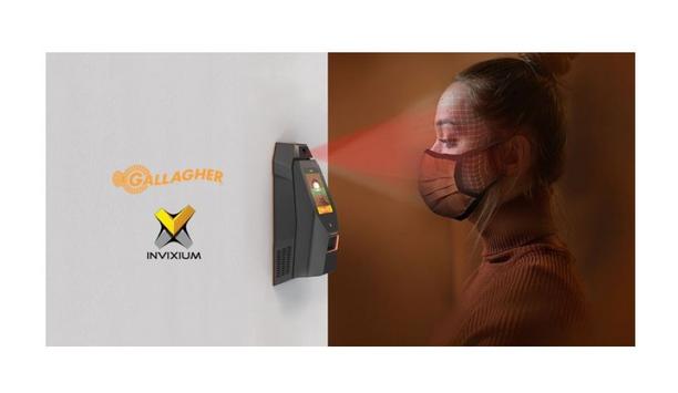 Gallagher Command Center And Invixium IXM WEB Software Integration Offers Contactless Biometric Temperature & Mask Detection