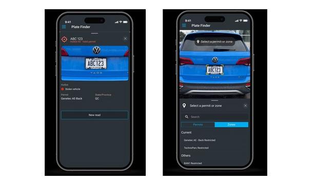 Genetec AutoVu Plate Finder Brings Automatic License Plate Recognition To Mobile Devices