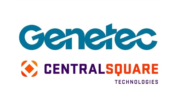 CentralSquare And Genetec Partner To Offer Data-Driven Software And Display Solutions At IACP 2019