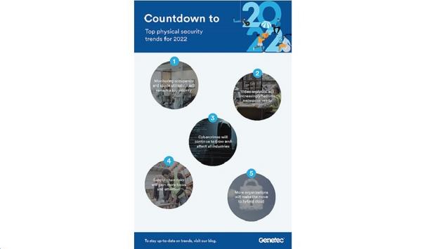 Genetec Shares Its Top Physical Security Trends Predictions For 2022