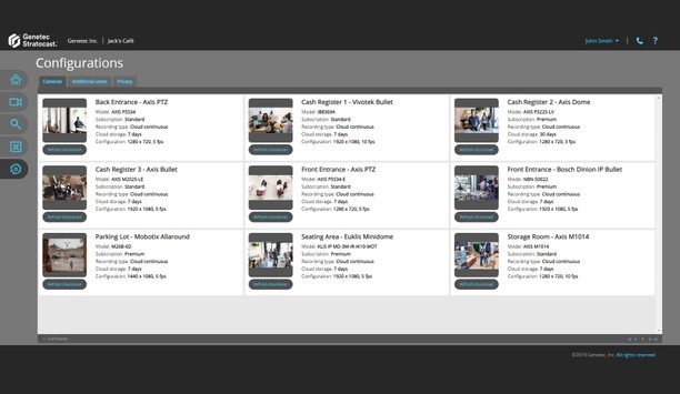 Genetec’s Stratocast Service Supports Camera Models From Bosch, MOBOTIX And EUKLIS