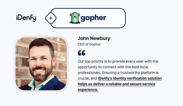 IDenfy Enhances Gopher's Security With TrustShield™ Program