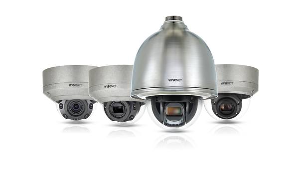 Hanwha Techwin Introduces Four Stainless-steel Dome Cameras To Wisenet X Series