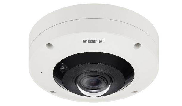 Hanwha Techwin Unveils Wisenet 7 XNF-9010RV Fisheye Camera Offering 360° Multi-Directional Monitoring