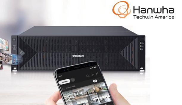 Hanwha Techwin Launches Two Wisenet X NVRs With Support For 8K Super-High-Resolution Cameras