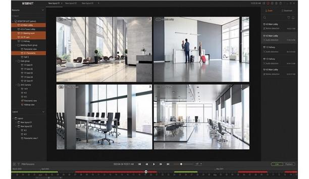 Hanwha Techwin Launches Wisenet Viewer To View And Manage Different Video Sources Through One Interface