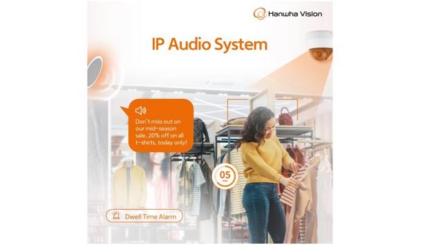 Hanwha Vision Launches IP Audio System To Seamlessly Broadcast Audio