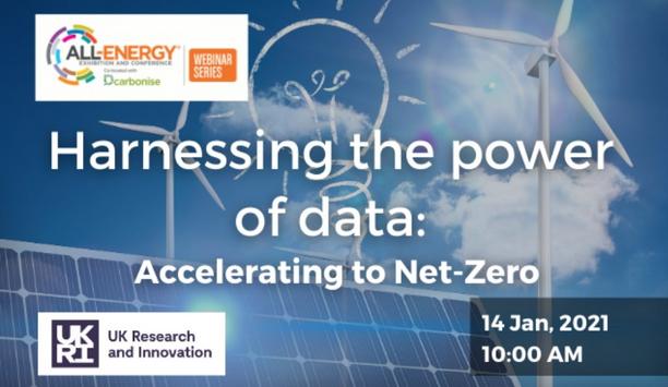 UK Research And Innovation (UKRI) Sponsors Harnessing The Power Of Data: Accelerating To Net-Zero Webinar In January