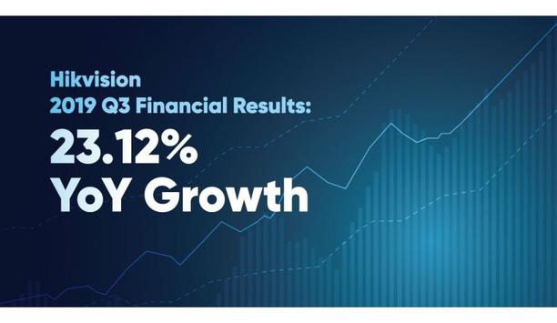 Hikvision Announces Financial Results For The Third Quarter Of 2019 Showing 23.12% Growth YoY