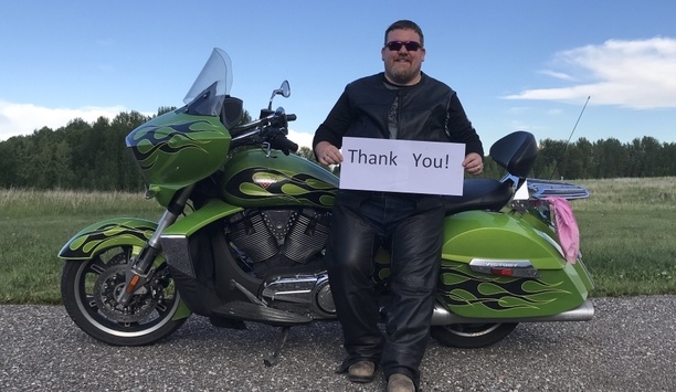 Hikvision Canada’s Barry Paisley Participated In The Kinsmen Ride For A Lifetime To Raise Funds For Kids’ Cancer Care