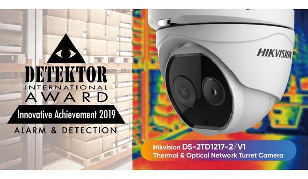 Hikvision’s Thermal & Optical Network Turret Camera Wins Award At 2019 Detektor International Awards