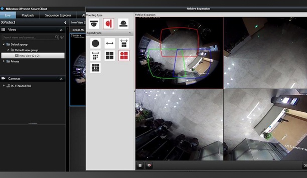 Hikvision Releases Fisheye Dewarping Solution For Milestone XProtect Customers