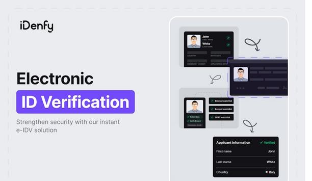 iDenfy's eIDV Boosts Verification In Fintech & More