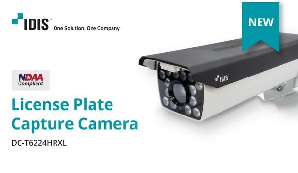 IDIS Launches Its New NDAA-Compliant License Plate Capture Camera To Enhance Traffic Monitoring