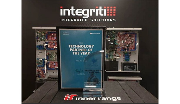 Inner Range Receives Recognition As The Milestone’s APAC Technology Partner Of The Year For 2018