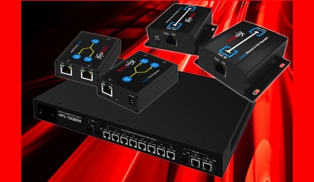 Intercoax Launches New Long Distance Ethernet Transmission Products And PoE Solutions At IFSEC 2018