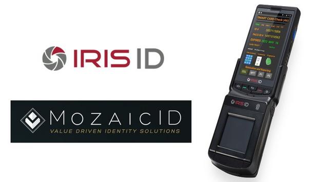 Iris ID ICAM M300 Biometric Reader Compatible With MozaicID Smartcard Software Credential Application