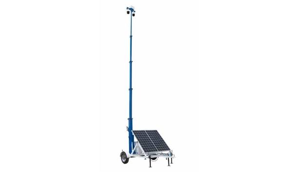 Larson Electronics Releases Solar Powered Security Tower To Deploy Equipment Up To 20 Feet