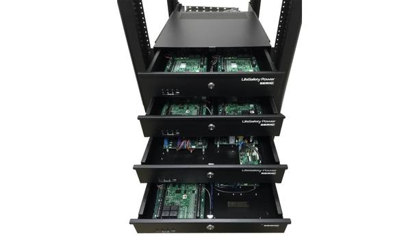LifeSafety Power’s FlexPower Gemini RGM Rack Mount Power Management System Integrates With Mercury Security Access Controllers
