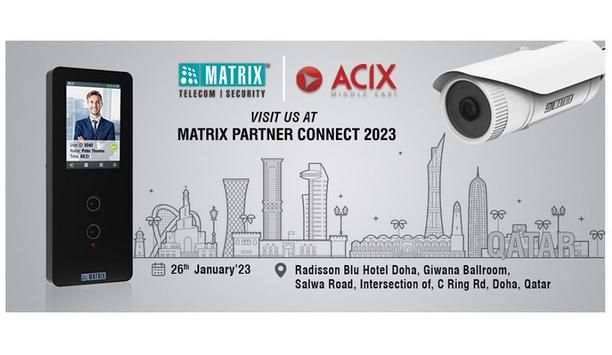 Matrix Comsec Will Be Presenting Its Enterprise-Grade Solutions For Security And Telecom Industries At Matrix Partner Connect In Qatar