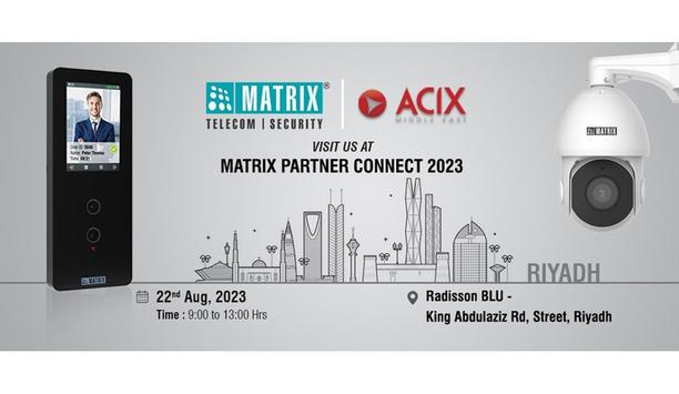 Matrix With Its Partner Acix Middle East LLC, Determines To Overhaul The Sphere Of Security And Telecom At Partner Connect Event 2023, Riyadh