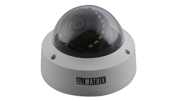 Matrix's SATATYA IP IR Professional Dome Cameras Uses Sony STARVIS Sensor And Higher MTF Lens