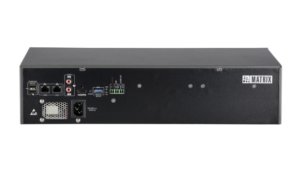 Matrix Launches SATATYA NVR3204X H.265 Network Video Recorder With 4K Decoding