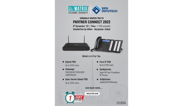 Matrix To Present Its Enterprise Grade Solutions For Telecom At Matrix Partner Connect, Dubai