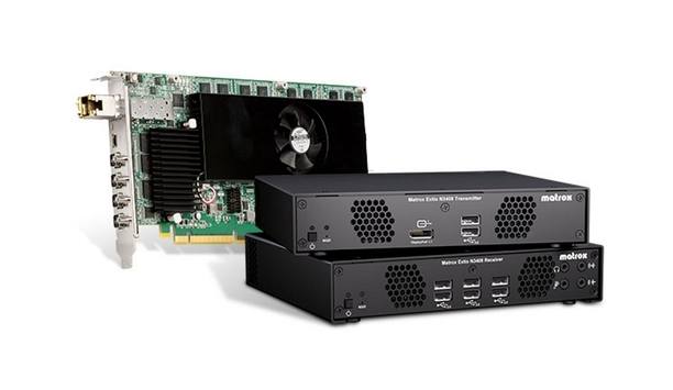 Matrox Graphics Launches Extio 3 Series IP KVM Extenders At InfoComm 2018