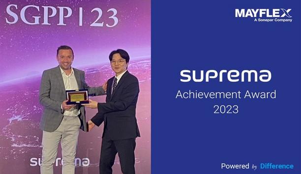 Mayflex Celebrate Partnership With Suprema As Achievement Award Winners