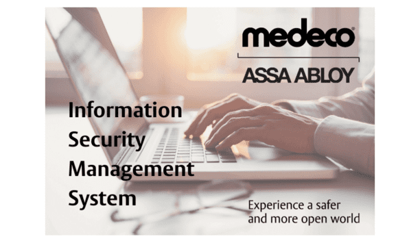 ASSA ABLOY Announces That Medeco Security Locks Have Secured ISO 27001 Recertification