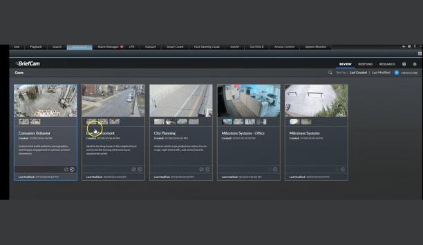 Milestone Systems And BriefCam Provide Premium Forensic Analytics With The XProtect Rapid Review Video Analytics Solution