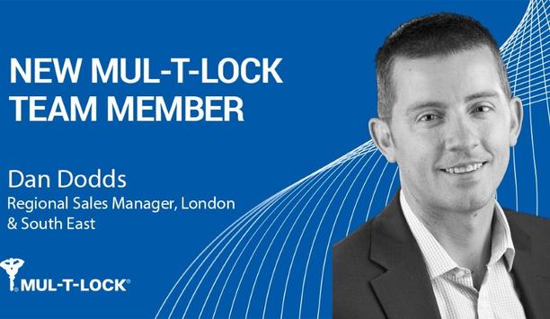 Mul-T-Lock Appoints Dan Dodds As A Dedicated Regional Sales Manager For London And South East