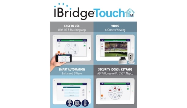NAPCO Security’s IBridge Touch Touchscreen Helps Control Security With Video And IoT Services