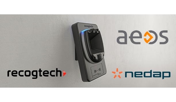 Nedap And Recogtech Partner To Provide Secure Palm Vein Recognition Technology