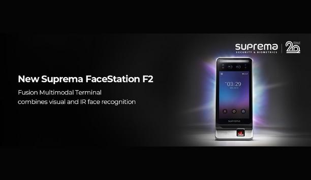 Suprema Releases FaceStation F2 Fusion Multimodal Terminal That Offers Exceptional Authentication Results