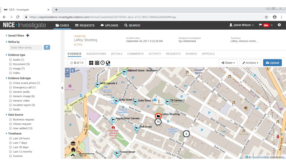 Consortium Of UK Police Forces To Deploy NICE Investigate Digital Evidence Management To Streamline Investigations And Reduce Risk