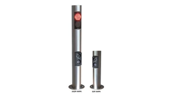 Nortech Offers Stainless Steel Bollards To House The Nedap ANPR Cameras And Traffic Signals