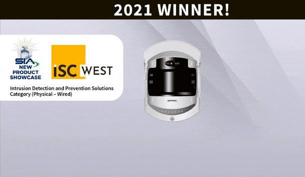OPTEX Gets Recognized As An Award Winner At The 2021 SIA New Product Showcase Awards