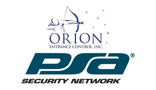 Orion Entrance Control To Supply Customizable Access Control Solutions To PSA Security Network