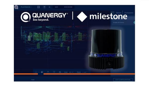 Quanergy Integrates Q-Track Into Milestone Systems XProtect® VMS