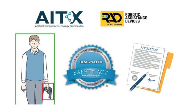 RAD Announces Engagement For Department Of Homeland Security SAFETY Act Designation For Firearm Detection Software Solutions