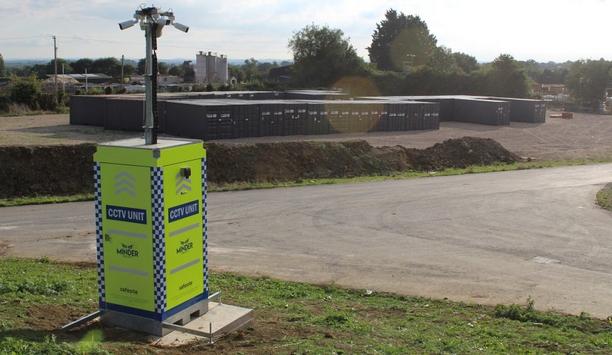 SafeSite Facilities Provides Their Access Control And CCTV Cameras To Protect A Storage Container Facility