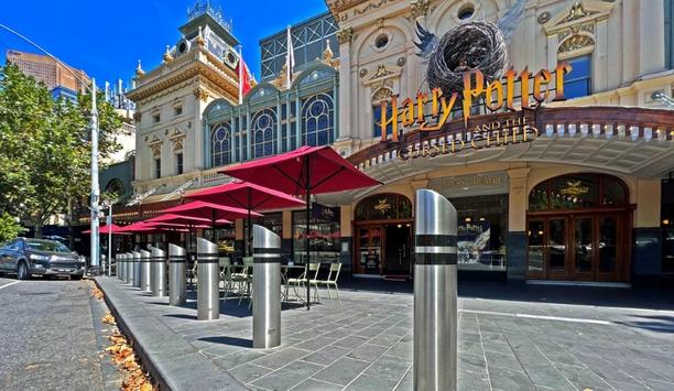 Safetyflex Anti-Terrorist Bollards Have Now Been Installed In The Heart Of Melbourne, Australia