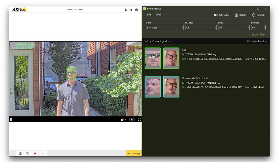Realnetworks Inc. Announces SAFR® Inside App Component Of Facial Recognition And Computer Vision Platform