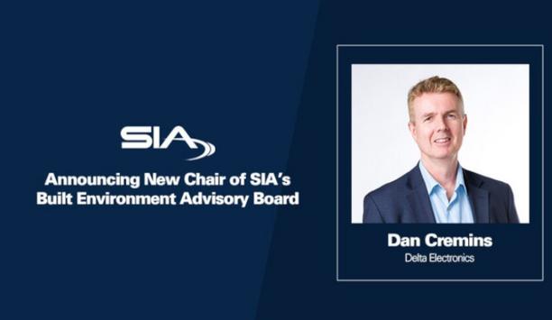 Security Industry Association Names Dan Cremins As Built Environment Advisory Board Chair