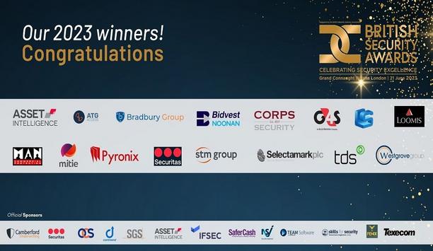 Security Industry Celebrated At The British Security Awards 2023