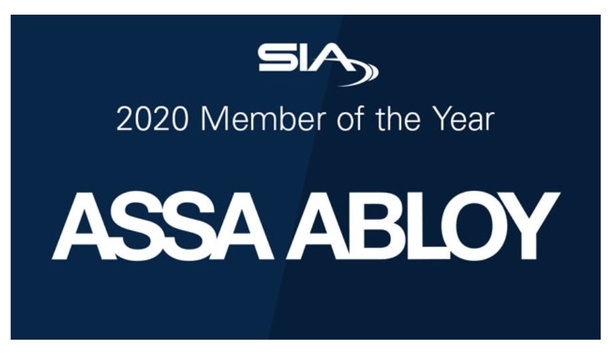 ISC West 2020: ASSA ABLOY To Be Honoured By SIA For Contributions To The Security Industry At The Advance 2020