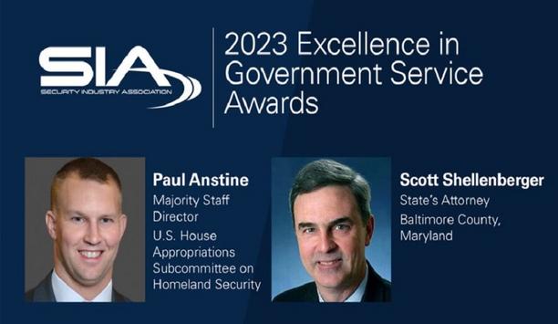 SIA Recognizes Paul Anstine And Scott Shellenberger With 2023 Excellence In Government Service Awards