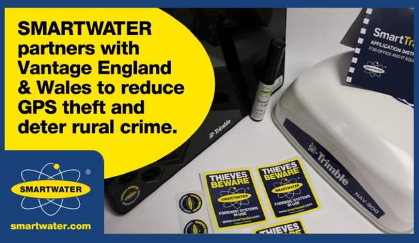 SmartWater Technology Limited Partners With Vantage England & Wales To Reduce GPS Theft And Deter Rural Crime